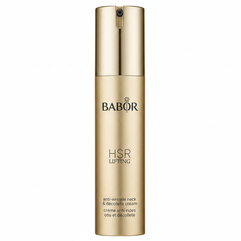 Babor HSR Lifting Neck and Décolleté Cream 50ml - Cremă Antirid cu Lifting și Peptide Active pentru Gât și Decolteu Ferm și Tânăr - Beauty Lounge