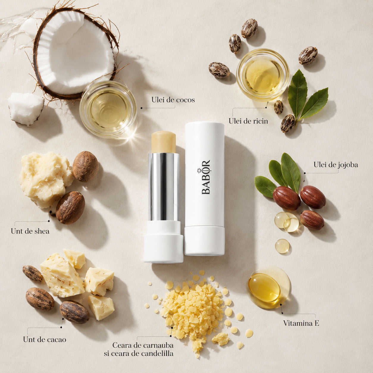 Babor Lip Balm 4.5g - Balsam Luxos Pentru Buze Hidratate si Catifelate