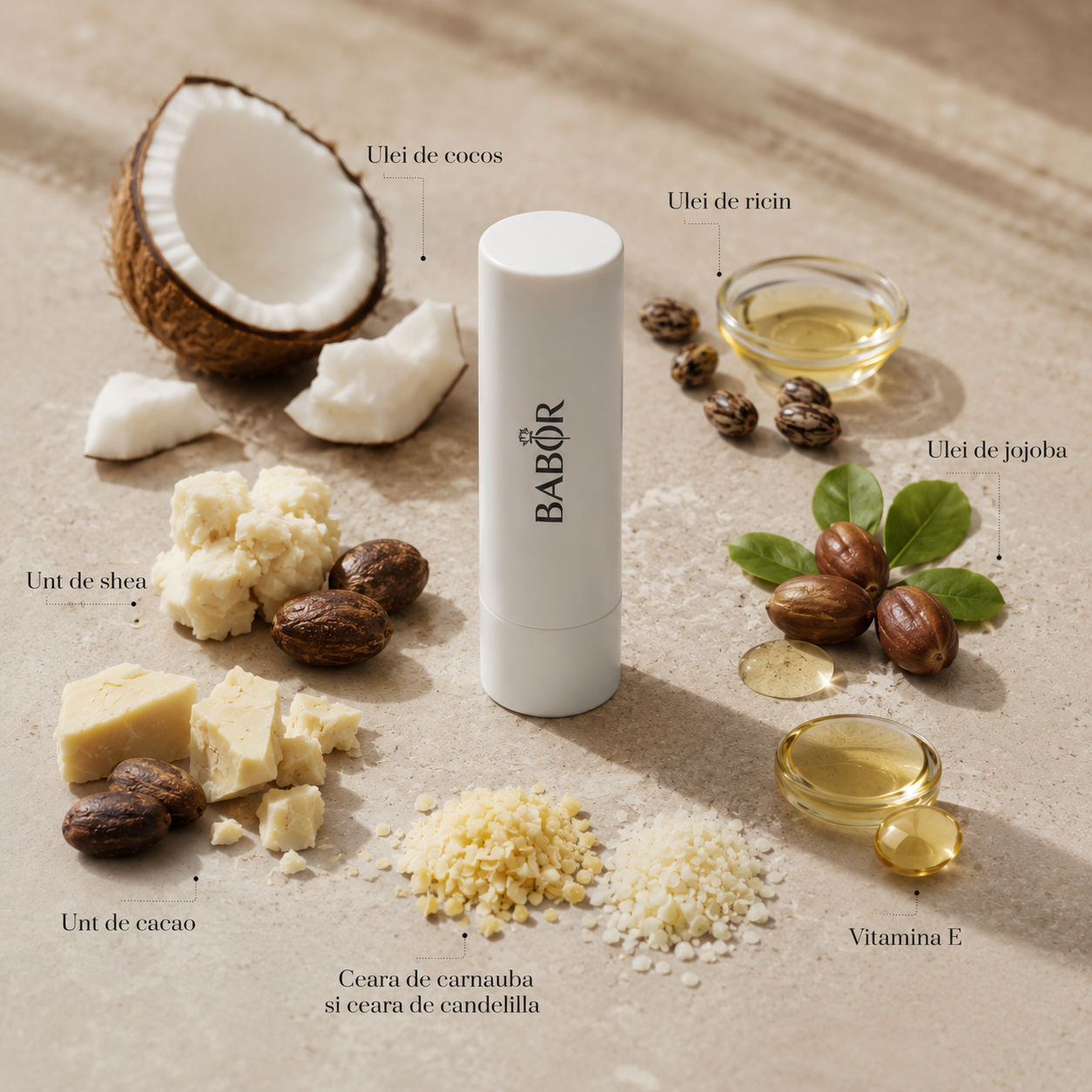 Babor Lip Balm 4.5g - Balsam Luxos Pentru Buze Hidratate si Catifelate