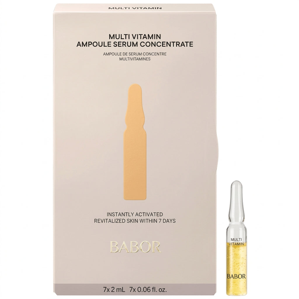 Babor Multi Vitamin Ampoules Serum Concentrates 7x2ml - Fiole cu Multivitamine Pentru Piele