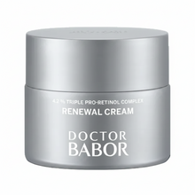 Încarcă imaginea în Galerie, Babor Renewal Cream 50ml - Cremă Antirid cu Retinol, Peptide Active și Acid Hialuronic pentru Reînnoire Celulară și Ten Matur - Beauty Lounge
