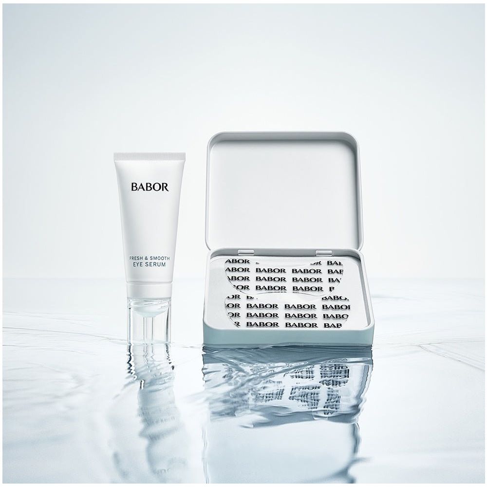 Babor Instant Fresh & Smooth Eye Serum + Patches - Ser si Patch Pentru Conturul Ochilor