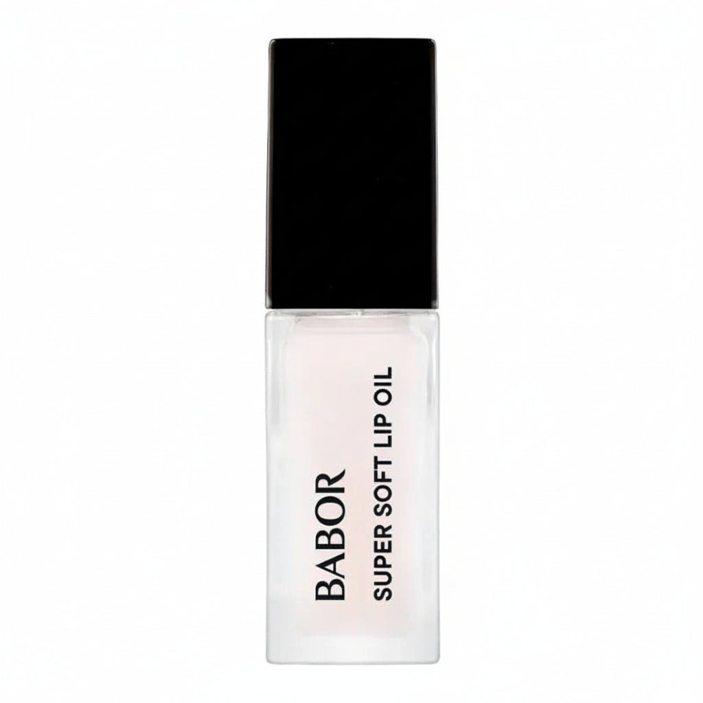 Babor Super Soft Lip Oil 6.5ml 06 Transparent - Ulei de Buze Nutritiv Transparent cu Ulei de Argan pentru Buze Hidratate și Lucioase - Beauty Lounge
