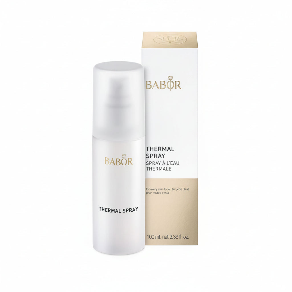 Babor Thermal Spray 100ml - Spray Termal cu Apa Minerala din Aachen pentru Hidratare Instantanee Fata si Corp