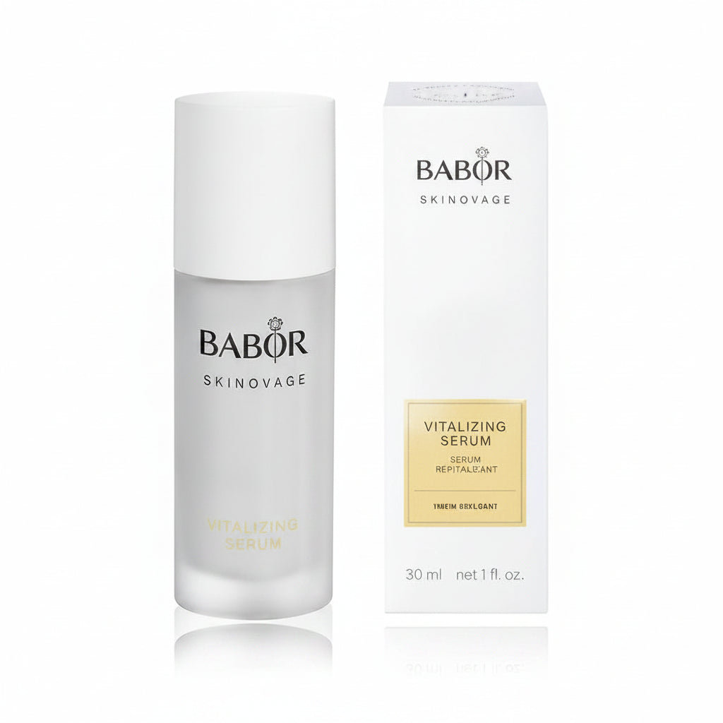 Babor Skinovage Vitalizing Serum 30ml - Ser Revitalizant Concentrat cu ATP, Extract de Papaya și Extract de Cacao pentru Ten Obosit și Tern - Beauty Lounge