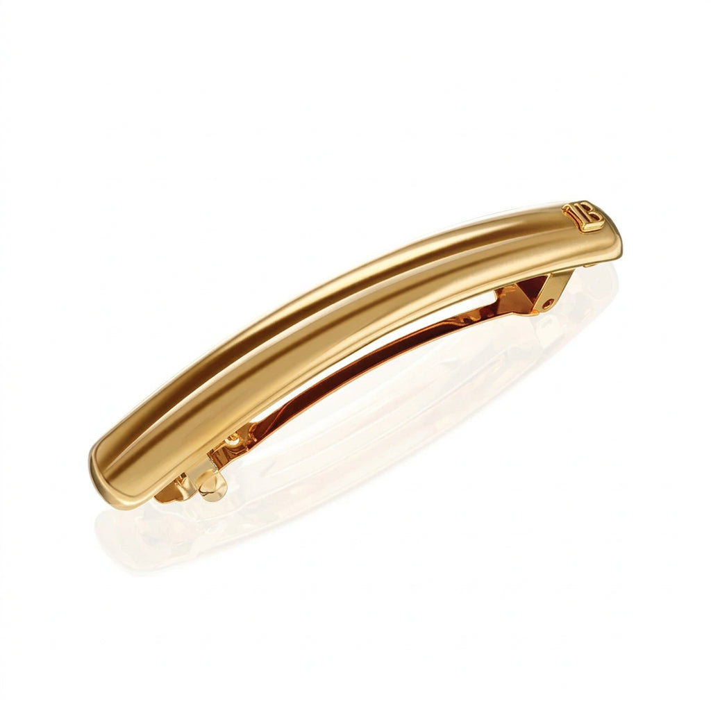 Balmain Locks of Labyrinth Barrette Golden Path - Agrafa de Par Placata cu Aur