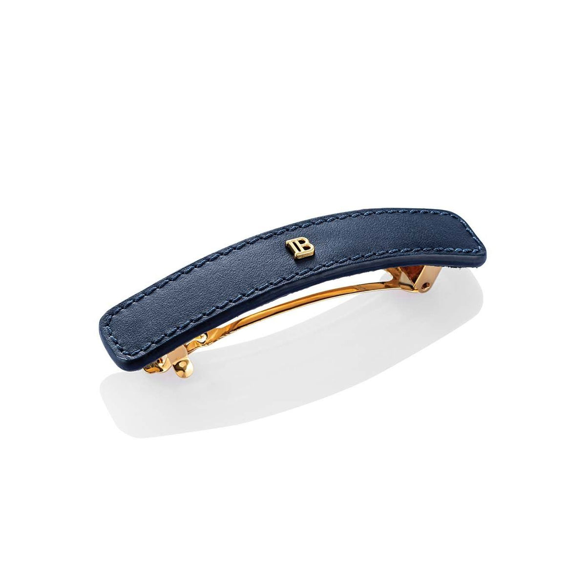 Balmain Limited Edition Leather Barrette Cosmic Sapphire - Agrafa de Lux Editie Limitata