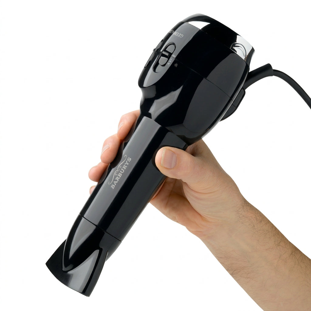 Barburys George Hairdryer Ergonomic - Uscator Profesional de Par Fara Maner