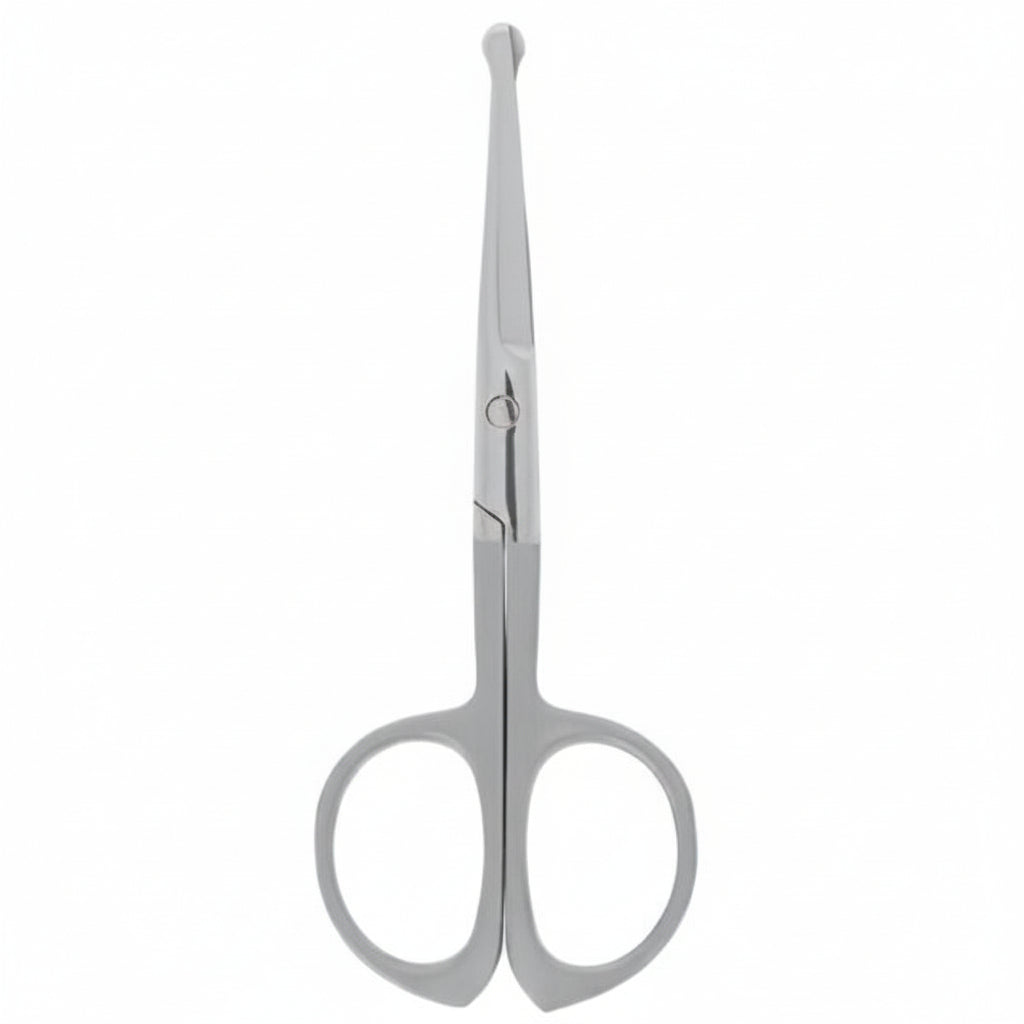 Barburys Nose Hair Scissors Eco - Foarfeca Profesionala cu Varf Rotunjit