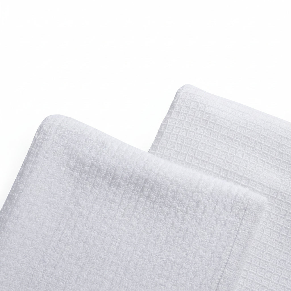 Barburys Face Towel Cotton 50x80cm White 6pcs - Prosoape Profesionale din Bumbac