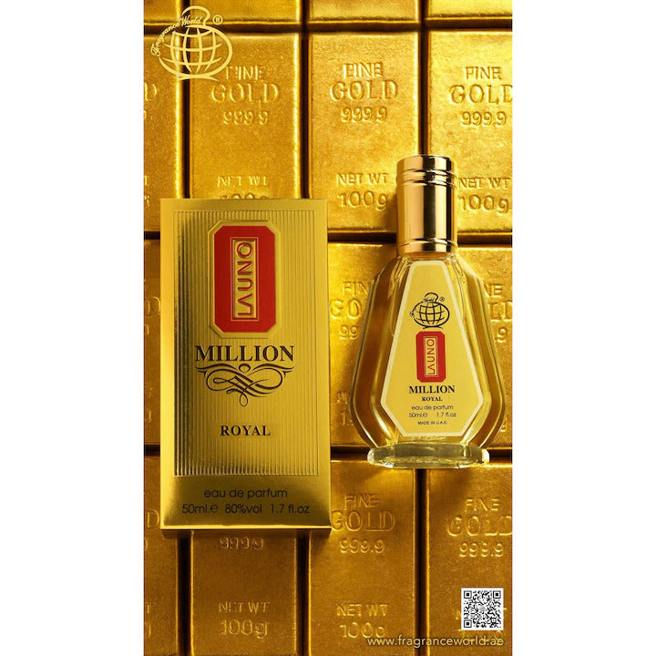 Fragrance World La Uno Million Royal 50ml - Apa de Parfum pentru Barbati