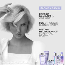 Încarcă imaginea în Galerie, Kerastase Blond Absolu Bain Ultra-Violet Sampon Pentru Neutralizarea Tonurilor Galbene 1000ml
