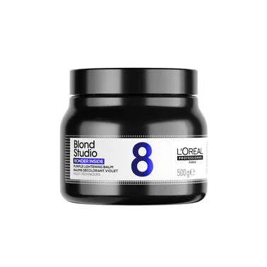 L'Oréal Professionnel Blond Studio 8 Purple Lightening - Balsam de decolorare 500g