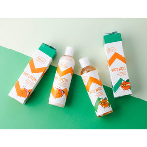 QyoQyo Tangerine Bright and Moist Body Lotion 250ml - Lotiune de Corp