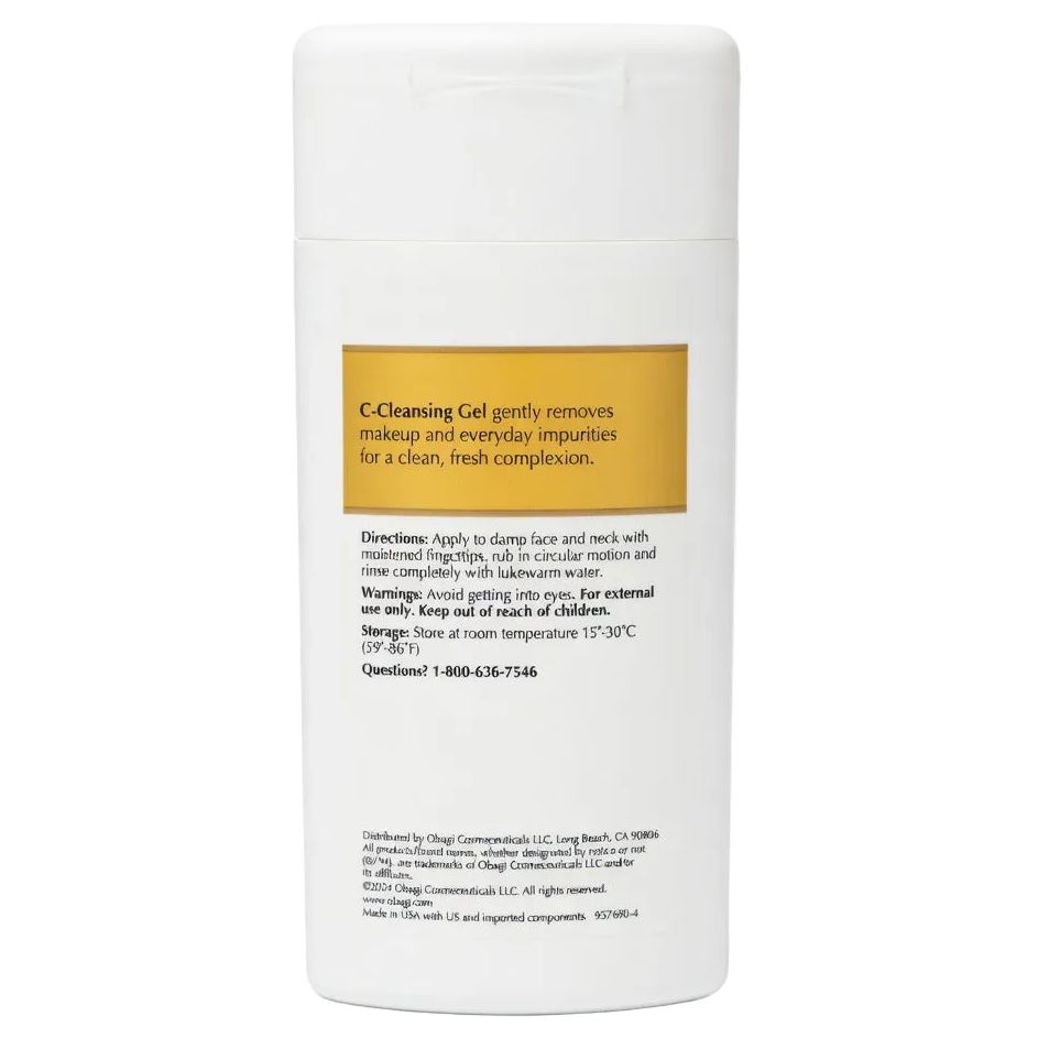 Obagi C-Cleansing Gel With Vitamin C 177ml - Gel Curatare Fata Pentru Ten Uniform
