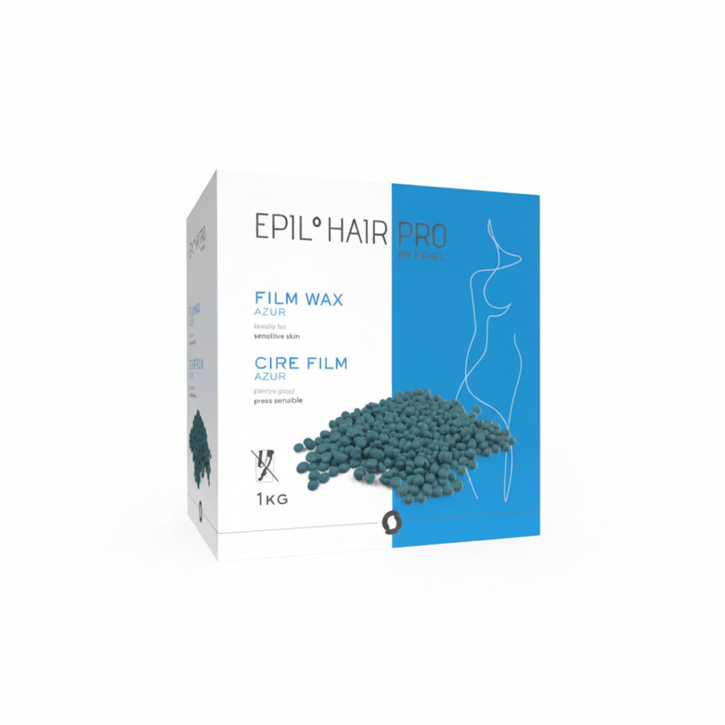 Sibel EHP Wax Beads Wax'Azur 1kg - Ceara Profesionala Granule cu Ulei de Bumbac si Azurit