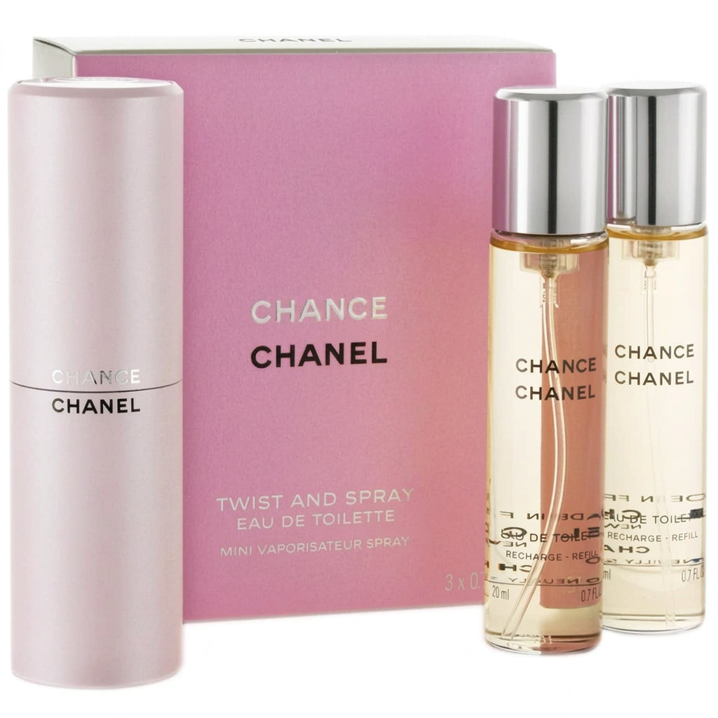 Chanel Chance Twist and Spray 3x20ml - Apa de Toaleta Pentru Femei