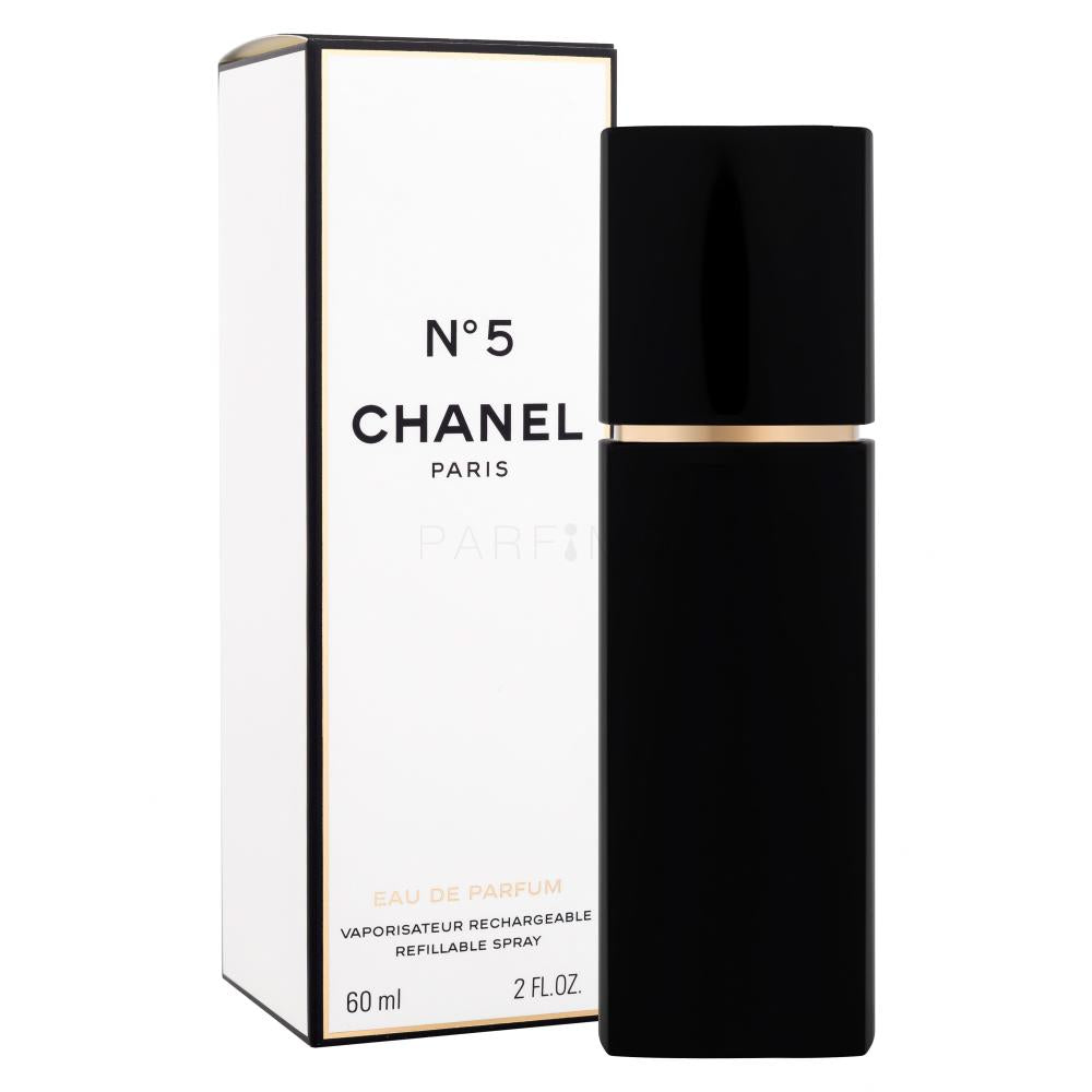 Chanel N°5 Eau de Parfum 60ml Refillable Spray - Parfum Floral Pudrat Pentru Femei