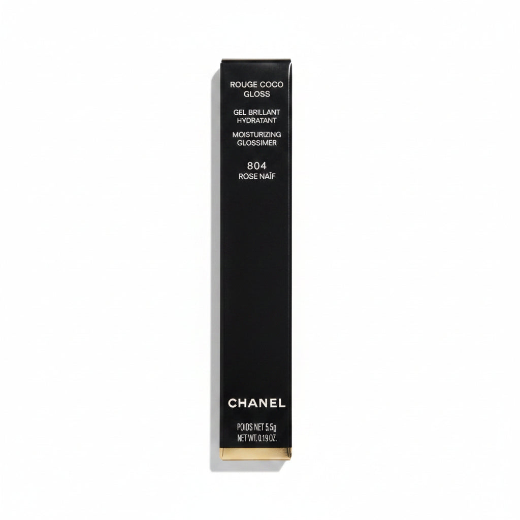 Chanel Rouge Coco Gloss 804 Rose Naif - Luciu de Buze Hidratant si Stralucitor