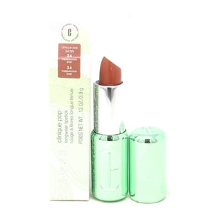 Clinique Pop Longwear Lipstick Satin Cappuccino Pop  - Ruj