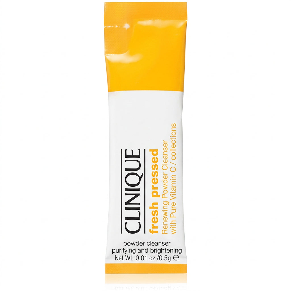 Clinique Fresh Pressed Renewing Powder Cleanser With Vitamin C 14g - Pudra de curatare