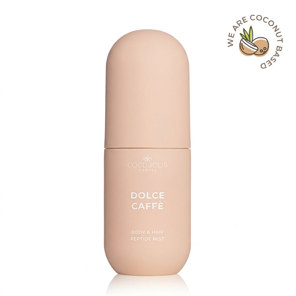 Cocosolis Dolce Caffe Body & Hair Peptide Mist - Mist Hidratant cu Peptide Pentru Corp si Par
