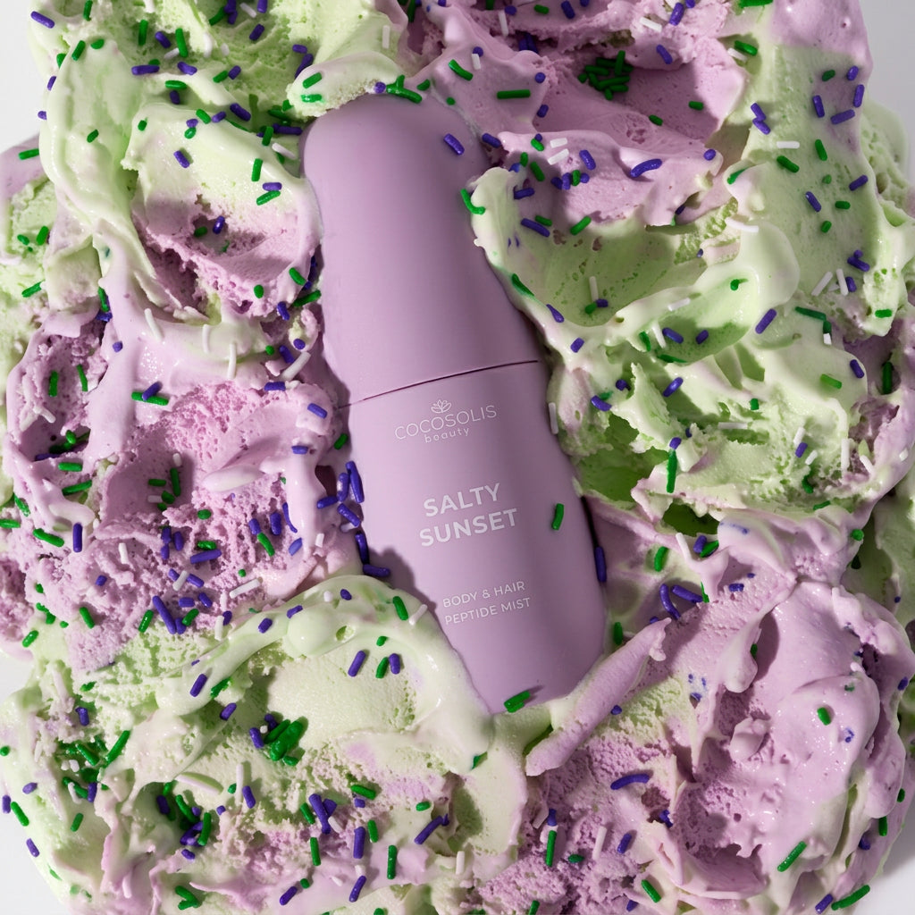Cocosolis Salty Sunset Body & Hair Peptide Mist - Mist Hidratant cu Peptide Pentru Corp si Par
