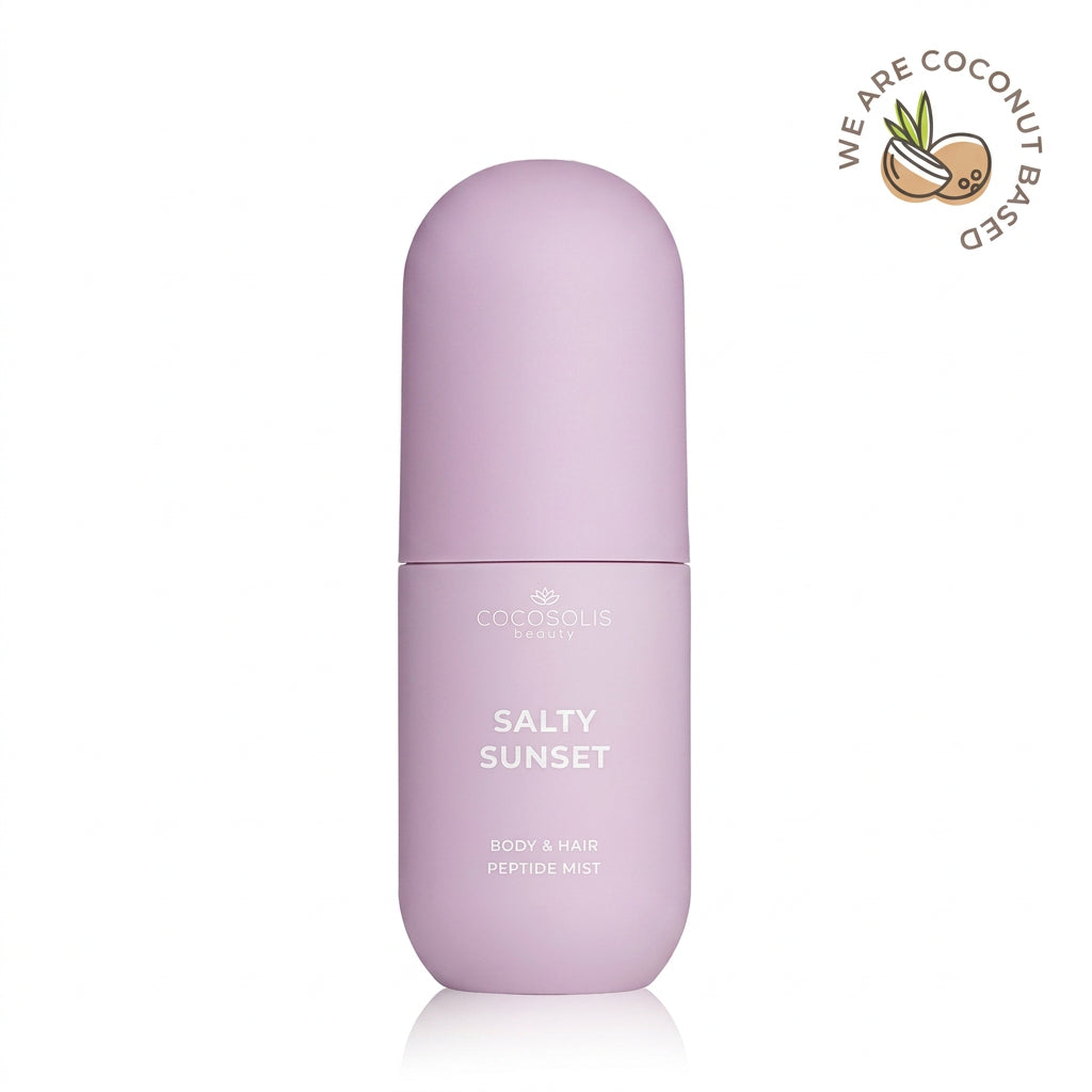 Cocosolis Salty Sunset Body & Hair Peptide Mist - Mist Hidratant cu Peptide Pentru Corp si Par