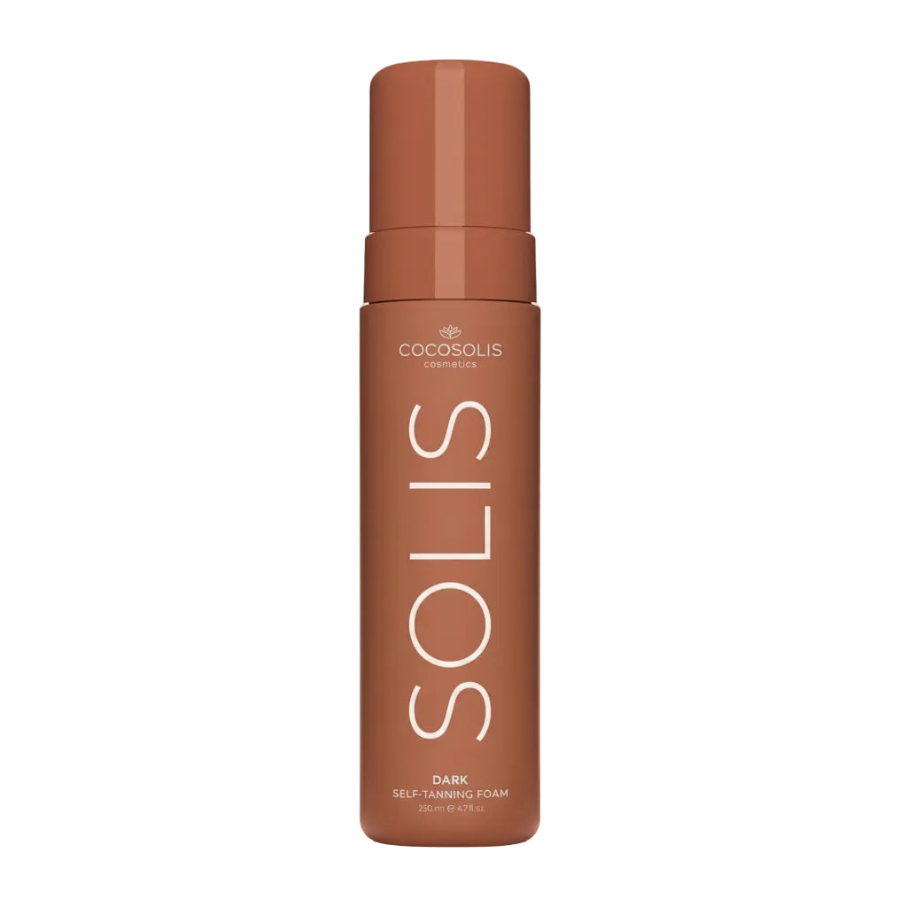 Cocosolis Solis Self Tanning Dark Foam 200ml - Spuma Naturala Autobronzanta Bronz Inchis