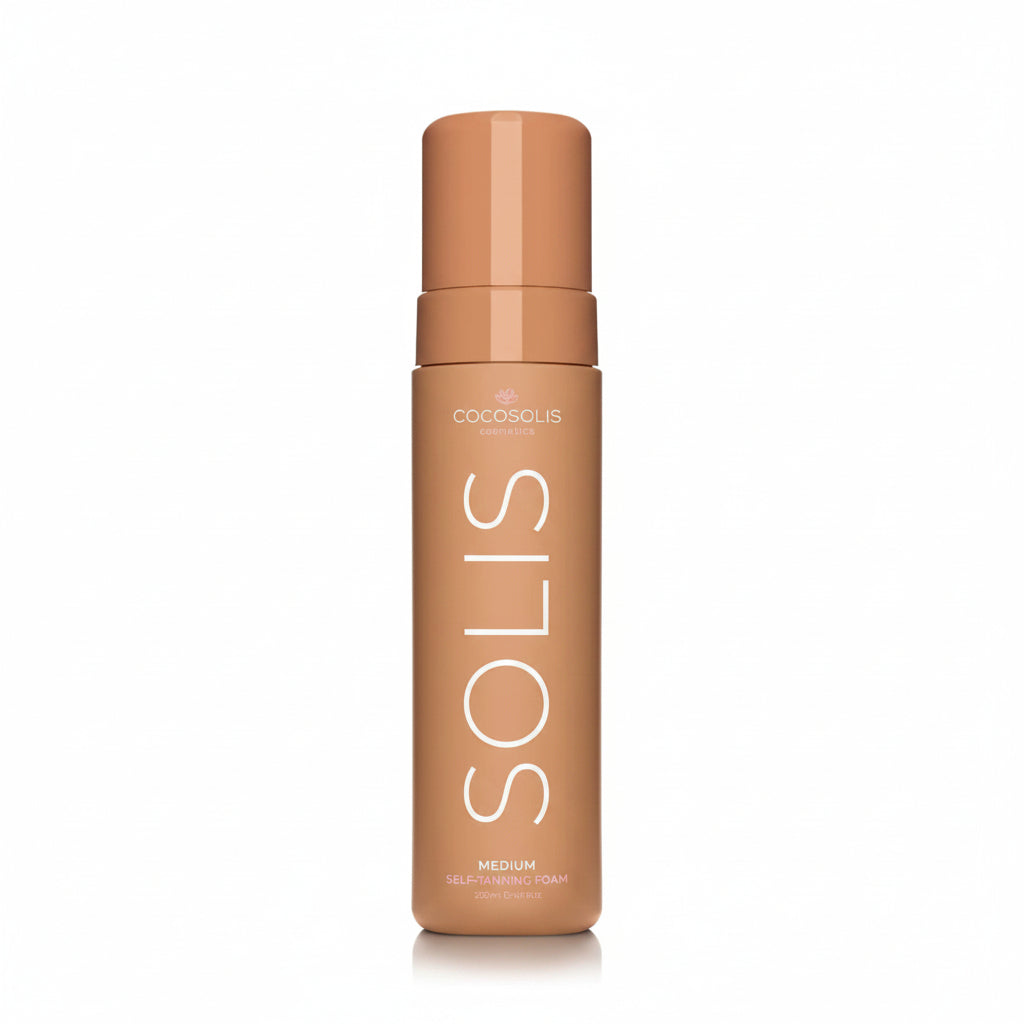 Cocosolis Solis Self Tanning Medium Foam 200ml - Spuma Autobronzanta Bronz Mediu