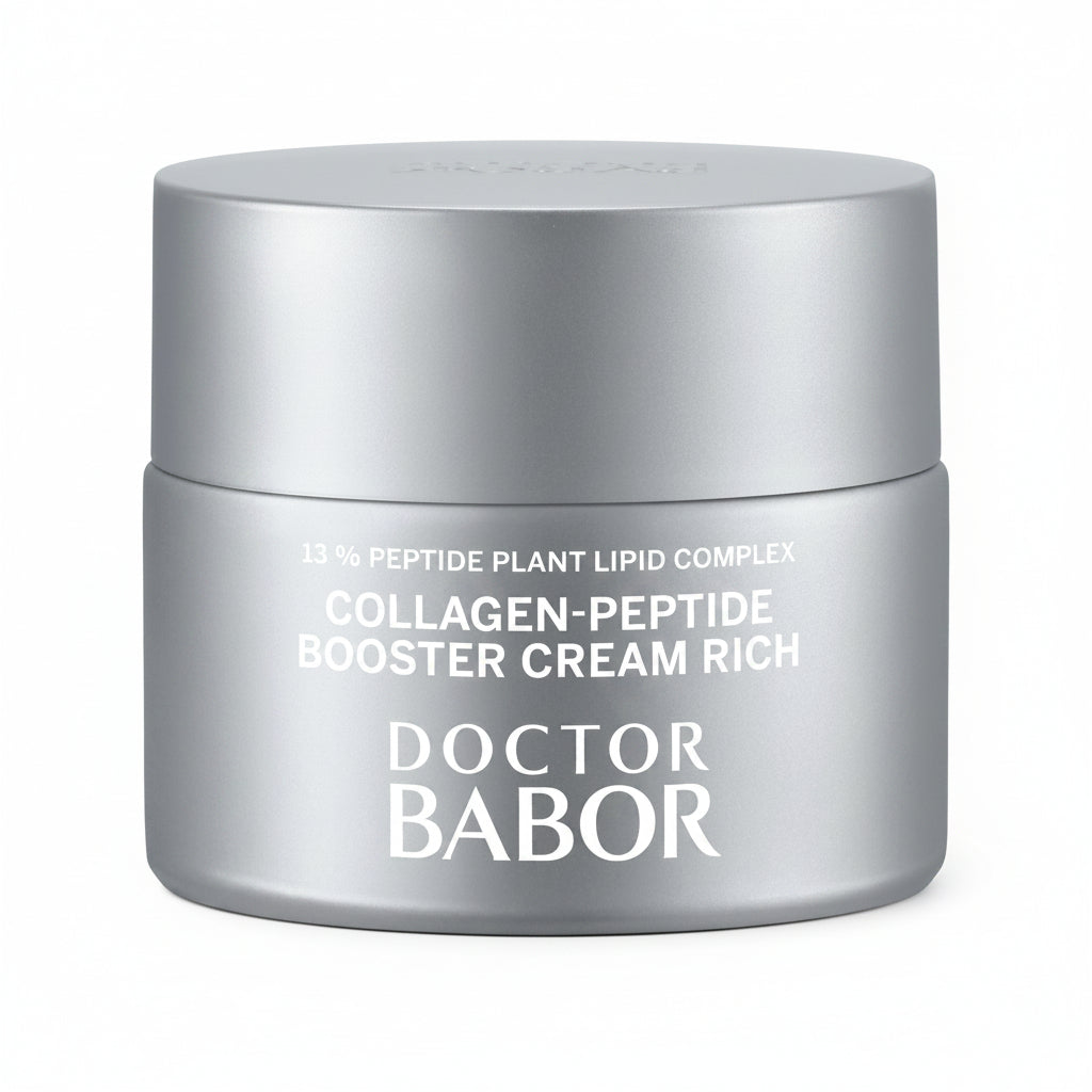 Babor Collagen-Peptide Booster Cream Rich 50ml - Crema Antirid cu Colagen și Peptide Pentru Ten Uscat