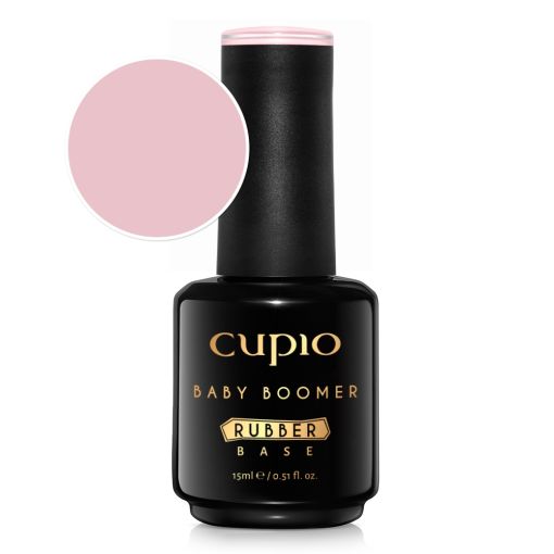 Rubber Base Baby Boomer Cupio Rose 15ml - Oja Semipermanenta