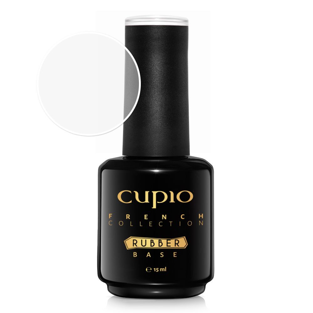 Cupio Rubber Base French Collection Clear 15ml - Oja Semipermanenta