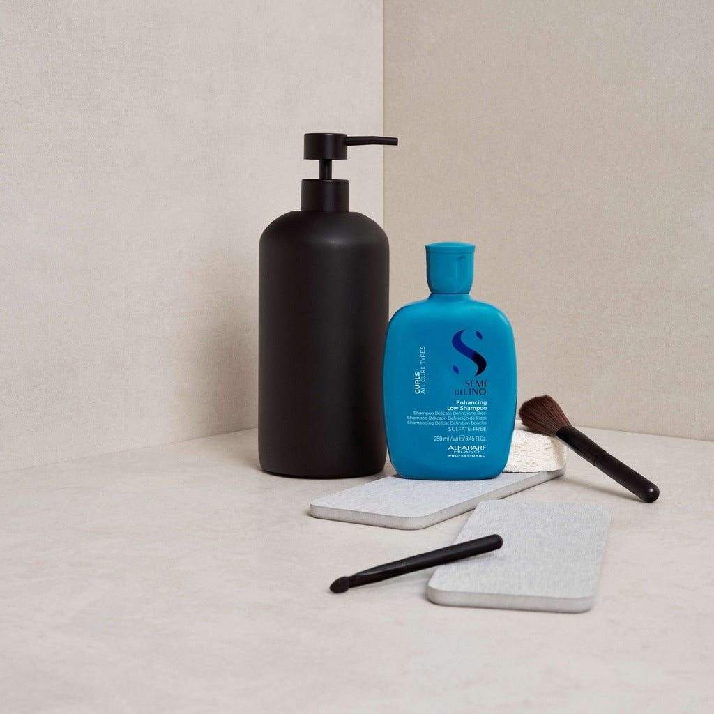 Alfaparf Milano Curls Enhancing Low Shampoo 250ml - Sampon Pentru Par Cret Sau Ondulat 