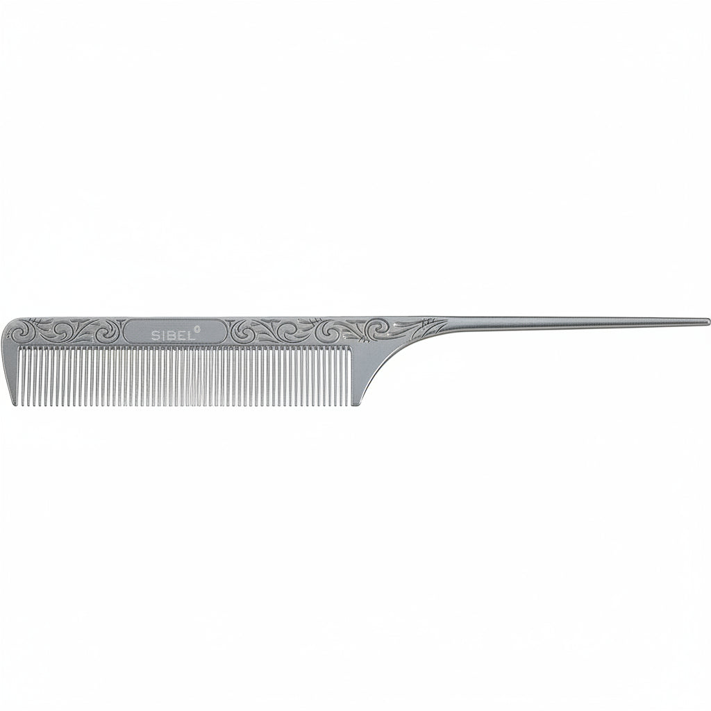 Sibel Cutting Comb Alu 21cm - Pieptene Profesional din Aluminiu