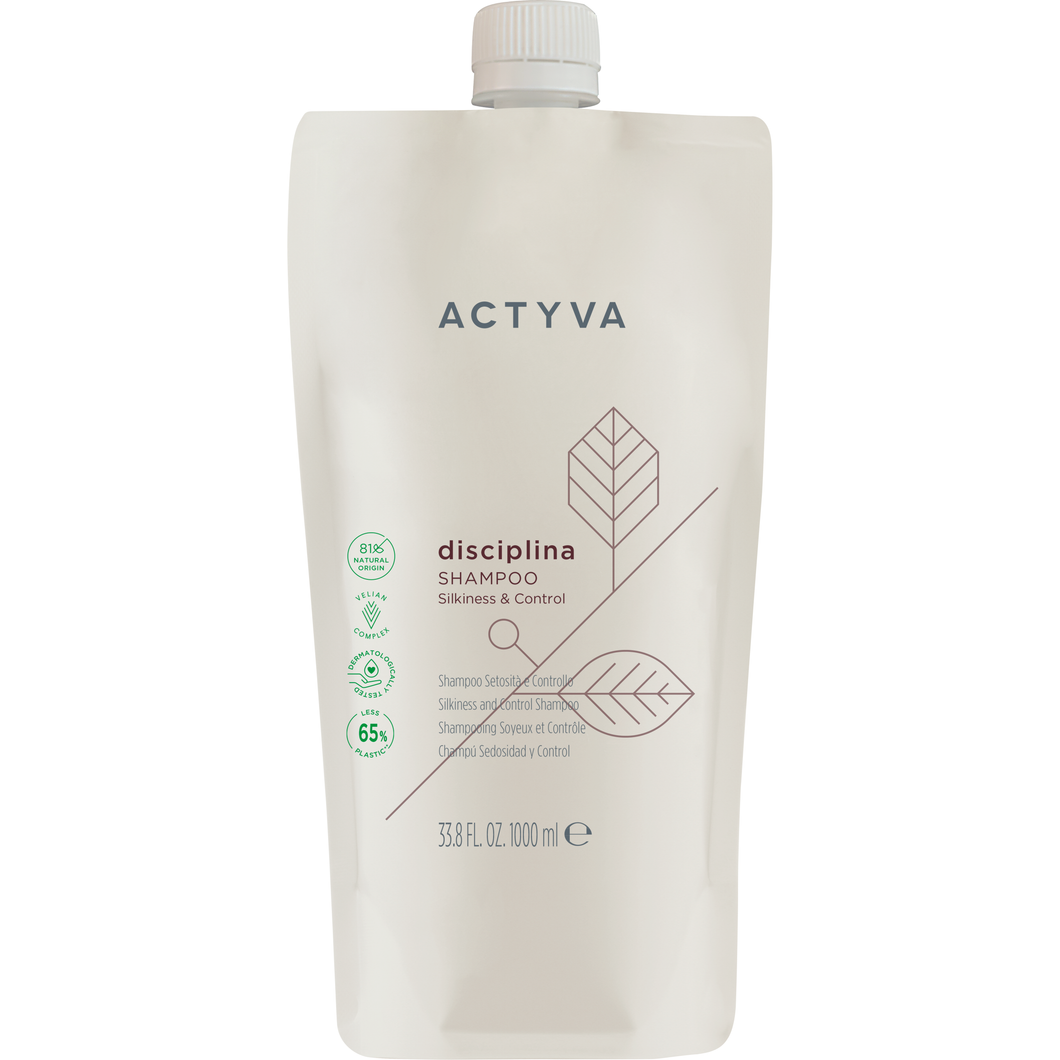 Kemon Actyva Disciplina Shampoo Pouch - Sampon de Disciplinare 1000ml