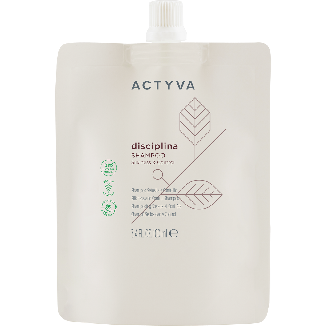 Kemon Actyva Disciplina Shampoo Pouch - Sampon de Disciplinare 100ml