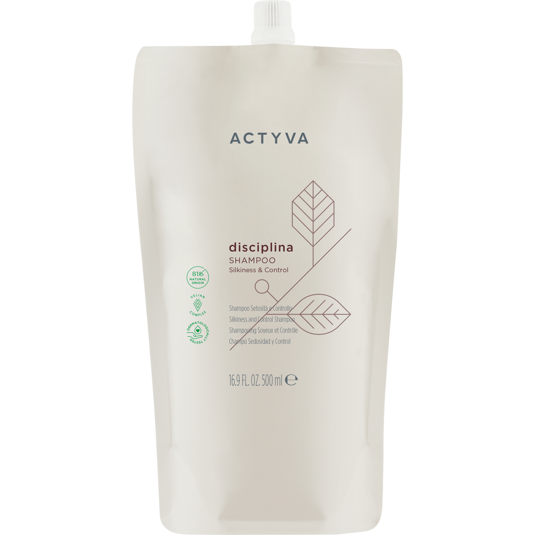 Kemon Actyva Disciplina Shampoo Pouch - Sampon de Disciplinare 500ml