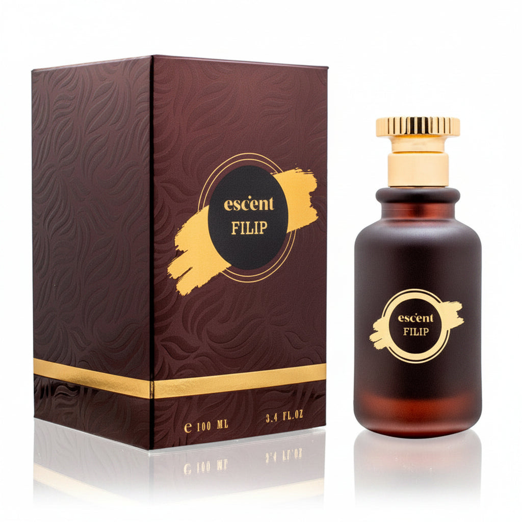 Escent Filip 100ml - Apa de Parfum Pentru Barbati Lemnos-Aromatic