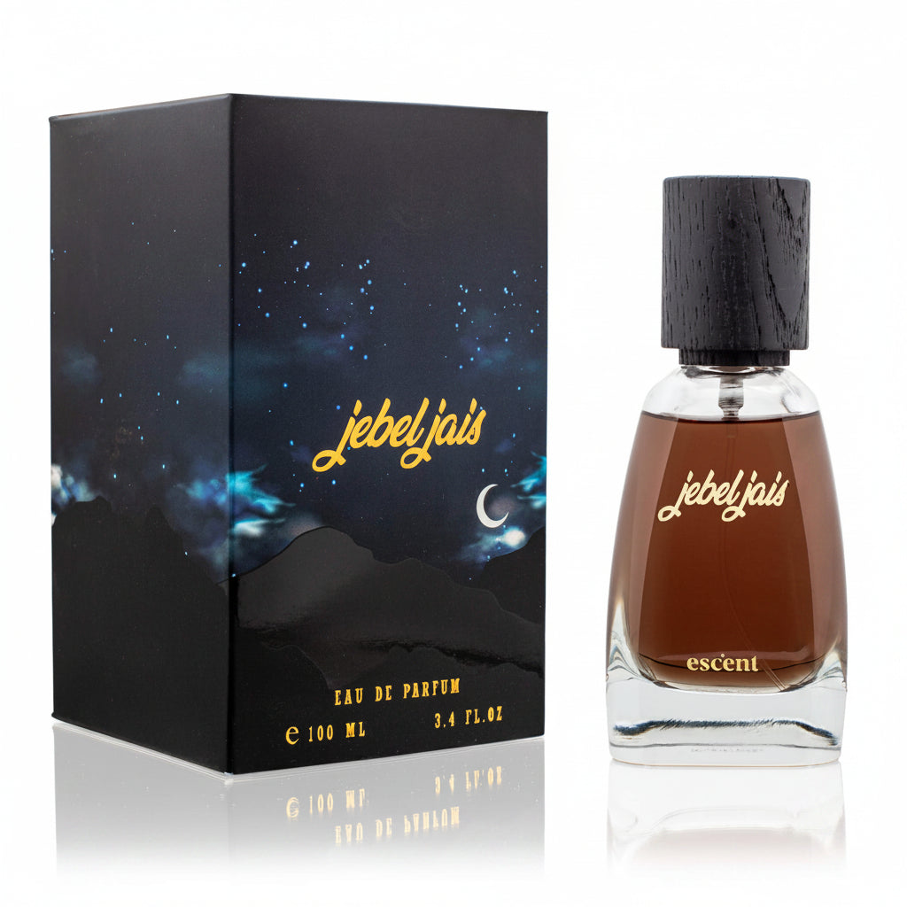 Escent Jabel Jais 100ml - Apa de Parfum Pentru Barbati Lemnos-Aromatic