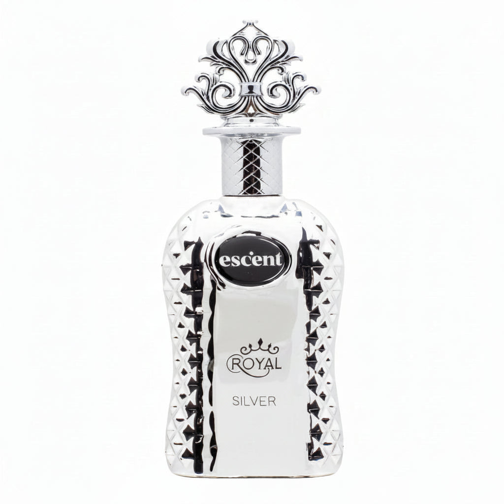 Escent Royal Silver 100ml - Apa de Parfum Pentru Barbati Fructat-Condimentat