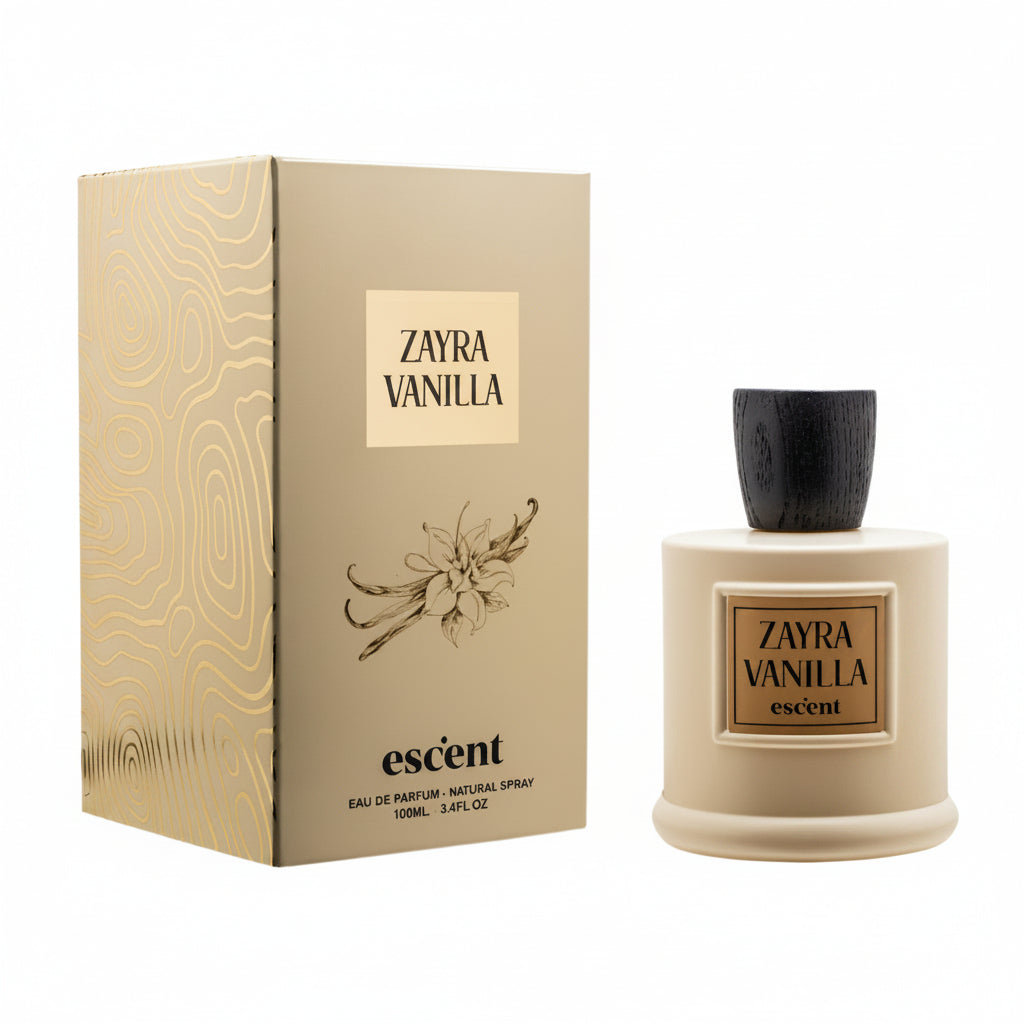 Escent Zayra Vanilla 100ml - Apa de Parfum Pentru Femei Oriental-Dulce