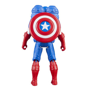 Avengers Epic Hero Battle Gear - Figurina Captain America 10cm