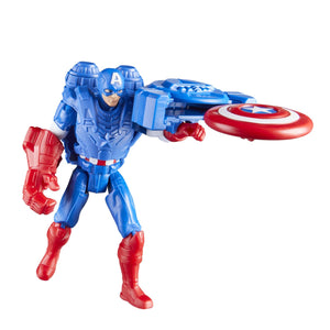 Avengers Epic Hero Battle Gear - Figurina Captain America 10cm
