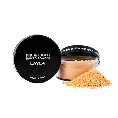 Layla Cosmetics Fix and Light Baked Powder No 2 - Pudra Pulbere