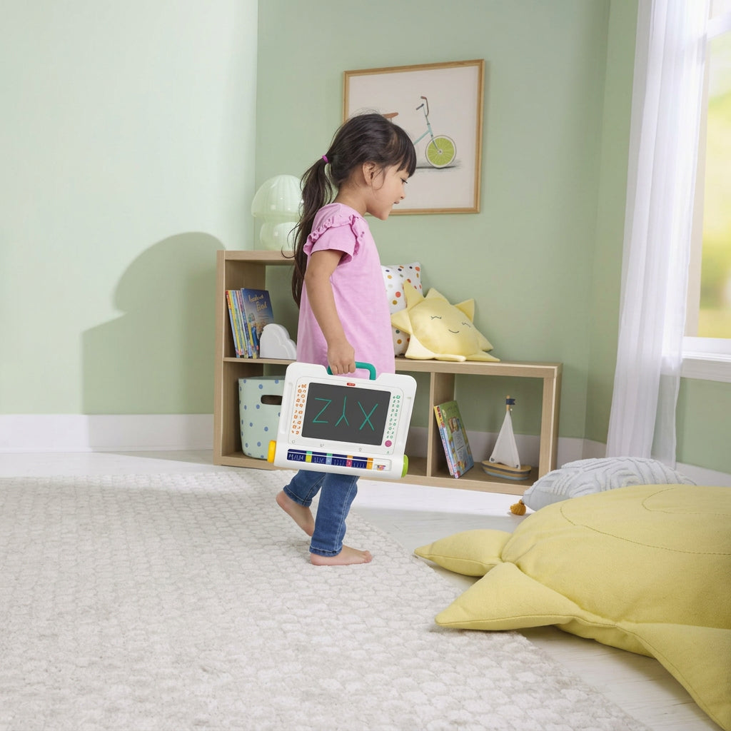 Fisher Price Birou de Invatare - Tableta Pentru Scris si Desenat