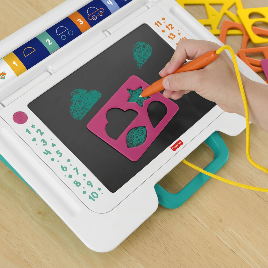 Fisher Price Birou de Invatare - Tableta Pentru Scris si Desenat