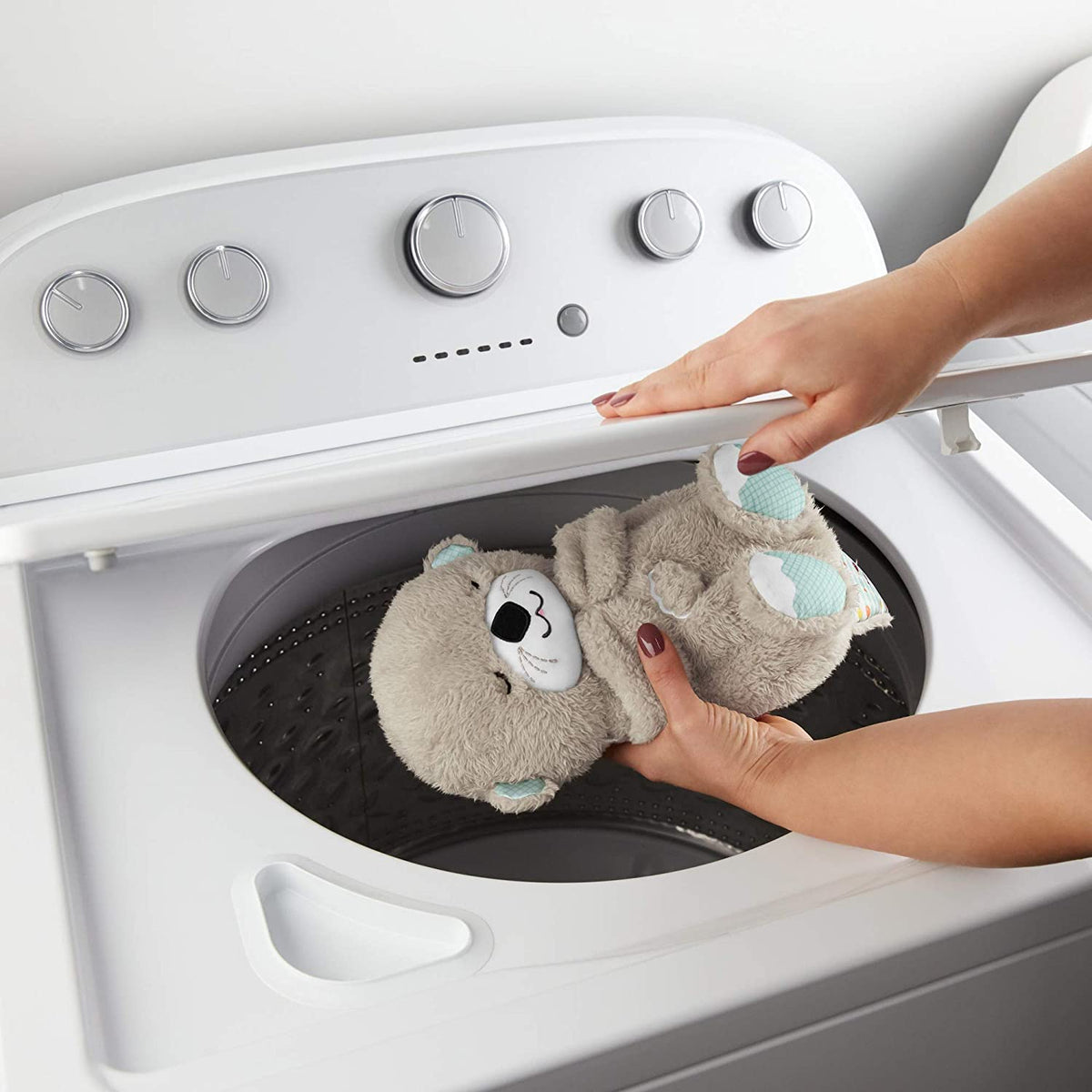 Fisher Price Jucarie Respira cu Bebelusul Vidra - Miscare Ritmica si Sunete Calmante