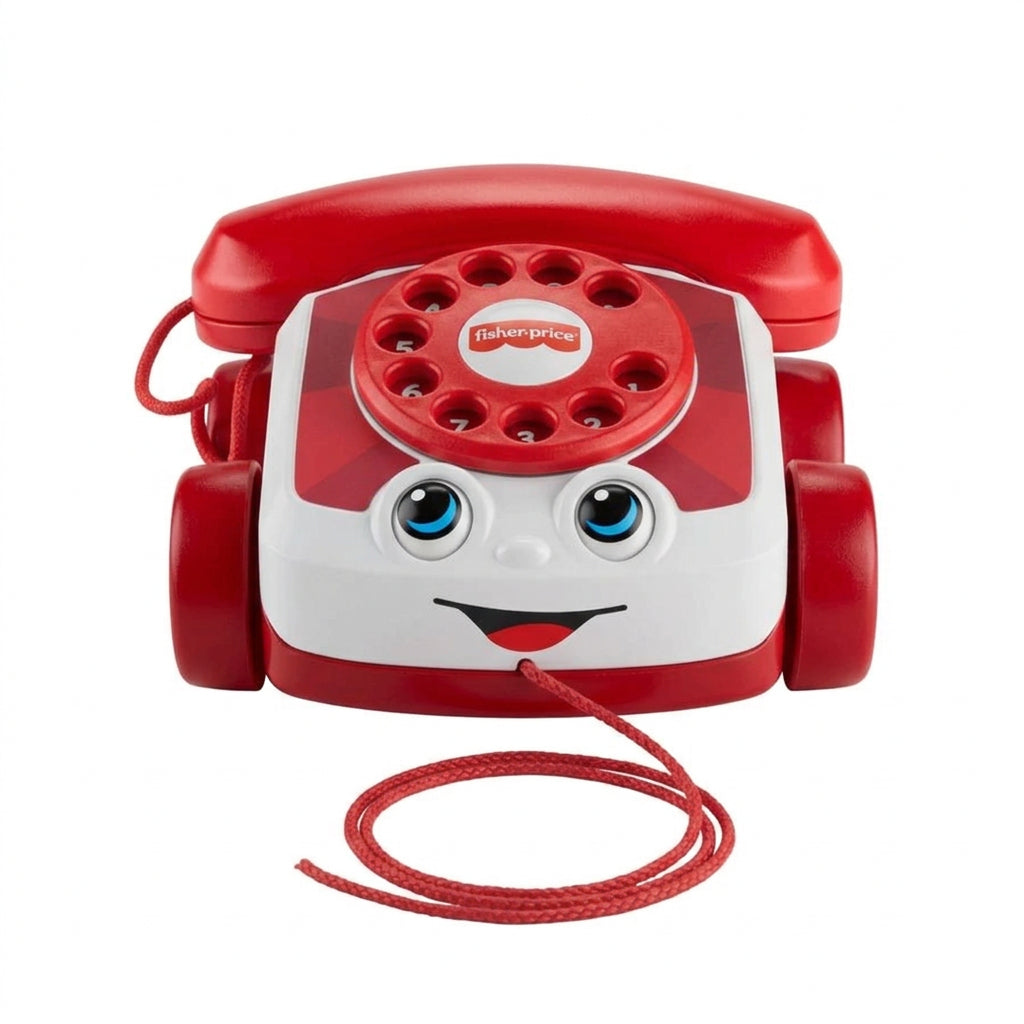 Fisher Price Jucarie Interactiva Pentru Copii - Telefon Rosu
