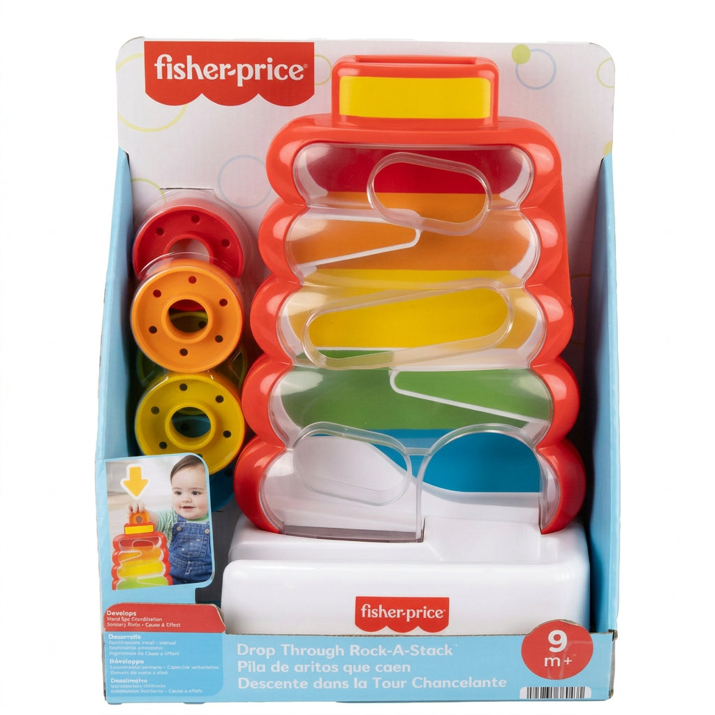 Fisher Price Jucarie de Dezvoltare - Turn cu Discuri Colorate